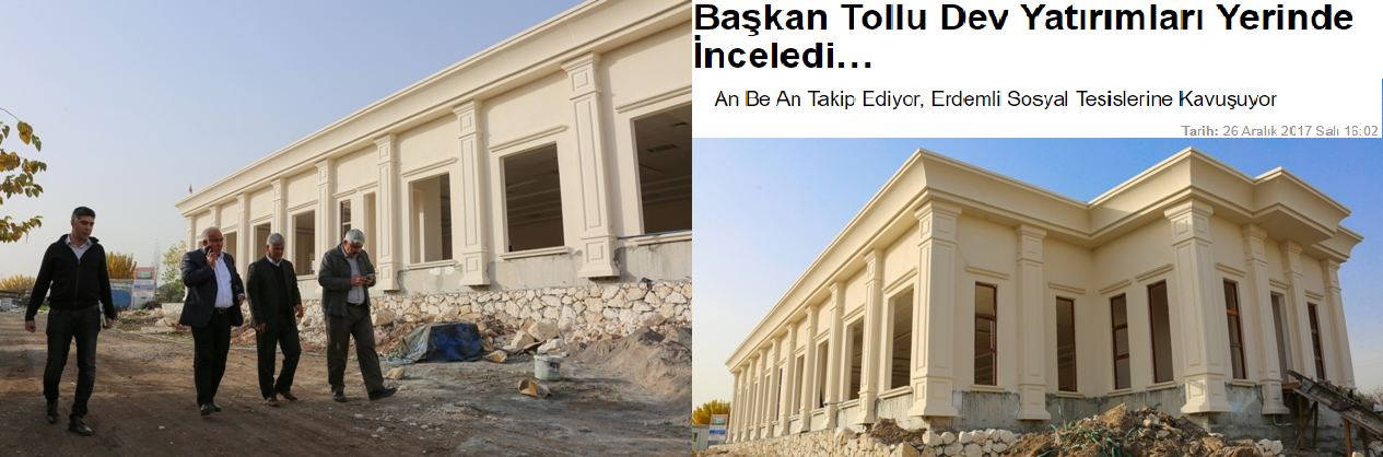 Mersin Erdemli Belediyesi Düğün Salonu